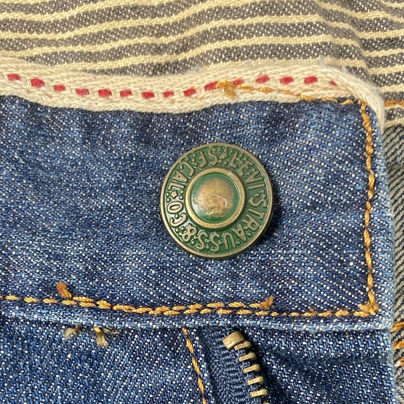 VTG Levi’s Women’s Jeans 29x30 Made in USA 100% Cotton Zip Fly Mid High Rise - Picture 5 of 16